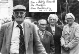 Jim and Betty Russell, Flo Morgan, Ena Buchanan.